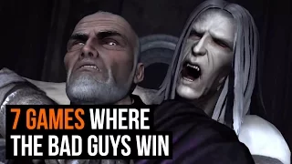 7 games where the bad guys win