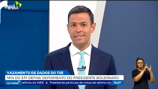 Bolsonaro deve depor nesta sexta (28) sobre vazamento de dados do TSE