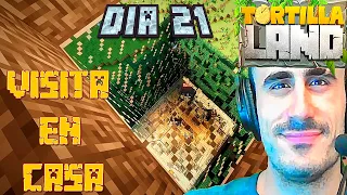 JAGGER ENSEÑA SU CASA A RUBIUS , AURONPLAY , OCHO / DIA #21 TORTILLALAND ( MINECRAFT )