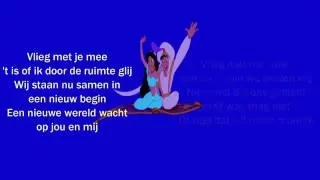 Dutch Disney songs: Aladdin - A whole new world (Dutch audio & lyrics)