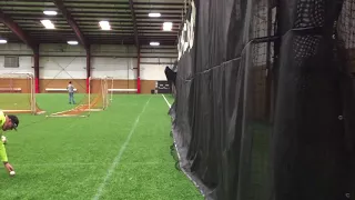 LIVE Demo of Impact Resistant Screens for Batting Cages ... NET SHIELD