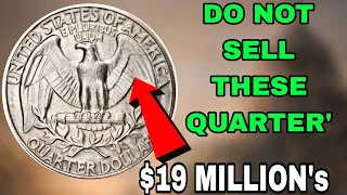 TOP 5 WASHINGTON QUARTER DOLLAR RARE QUARTER DOLLAR COINS WORTH A LOT OF MONEY -COINS WORTH MONEY!