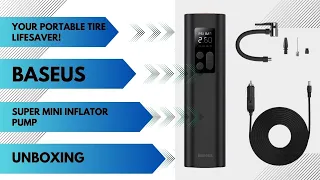 Baseus mini tire inflator pump testing : 2022