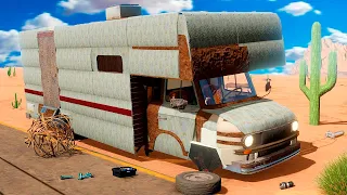 I FOUND A RUSTY MOTORHOME AND RESTORED IT! [The Long Drive]