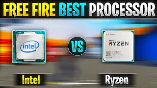 Free Fire Amd Ryzen Vs Intel core cpu | Intel And Ryzen Processor who is Best cpu For free fire