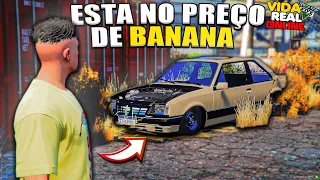 GTA V - VIDA REAL | ENCONTREI ESSE MONZA DESTRUIDO NO LEILÃO - #101