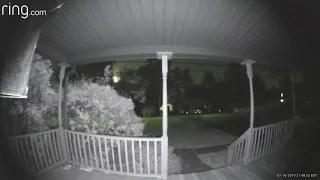 Did my Ring Video Doorbell pick up a ghost?