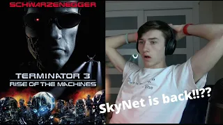 Terminator 3 Rise of the Machines Reaction - FIRST TIME WATCHING