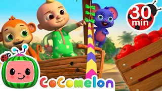 Apples and Bananas & MORE | CoComelon JJ's Animal Time | Animal Songs for Kids