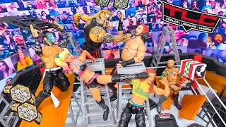 The Fiend, Bliss & Black vs Team Extreme - TLC Action Figure Match! Hardcore Tag Team Championships!