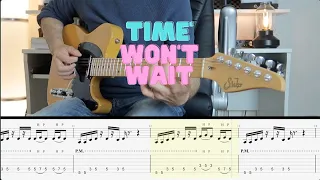 TIME WON'T WAIT Jamiroquai Guitar LESSON, TAB and CHORDS