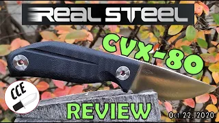 ✨1st English Review: Real Steel Knives CVX 80 - A PERFECT 3" fixed blade?