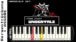 UNDERTALE OST - Bergentrückung + ASGORE Melodica Tutorial