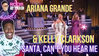 Kelly Clarkson and Ariana Grande 'Santa, Can't You Hear Me?' Reaction - Pure Christmas Magic! 😍