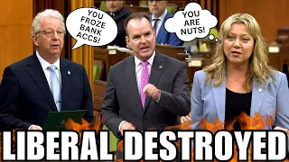 Conservative MPs DESTROY Liberal MP MacKinnon "You Froze Bank Accounts!"