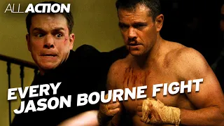 Every Jason Bourne Fight | All Action