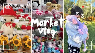 🎀FIRST MARKET of 2024 🎀 better than I expected. Crochet kits launch day 🌟