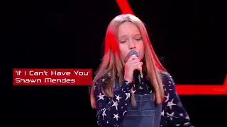 Elle - "IF I CAN'T HAVE YOU" [Knockouts]   The Voice KIDS