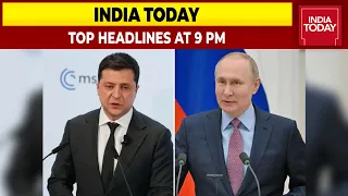 Top Headlines At 9 PM | Zelenskyy Proposes Meet With Putin In Israel | March 13, 2022