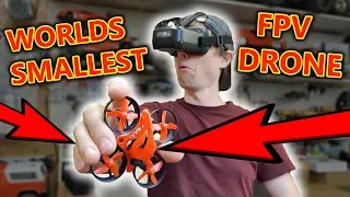 World's Smallest FPV Camera Drone