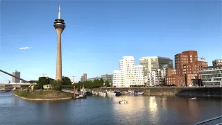 🇩🇪 UEFA EURO 2024 Vorbereitung💫 10 Städte💫 Düsseldorf💫 Medienhafen💫 David Chipperfield, Joe Coenen 💫