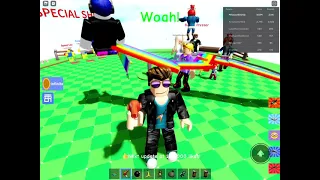Playing don’t press the button 4 Roblox