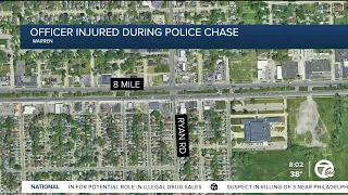 Officers injured during traffic stop that spiraled into police chase