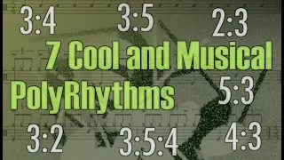 7 Cool and Musical PolyRhythms on the Drums - Free Pdf Lesson