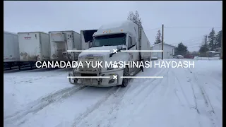Kanadada Fura Haydash 🇨🇦 - Haydovchining Bir Ish Kuni // KANADA KUNDALIGI