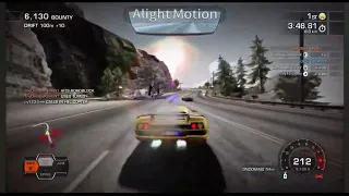 How it feels to turbo in NFS Hot Pursuit