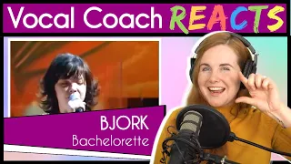 Vocal Coach reacts to Björk - Bachelorette (Live at Jools Holland 1997)