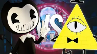 БИЛЛ ШИФР ГРАВИТИ ФОЛЗ VS БЕНДИ И ЧЕРНИЛЬНАЯ - Рэп Bill Cipher ПРОТИВ Bendy song