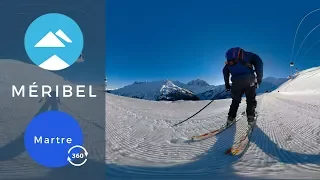 Piste Martre, Méribel in 360 VR | Piste View