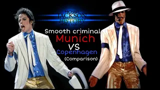 Smooth criminal Munich VS Copenhagen (HIStory Tour comparison) - Michael Jackson