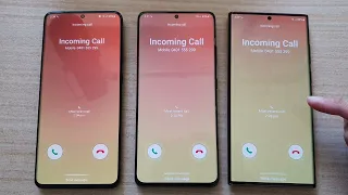 Incoming Call for Samsung Galaxy S22 Ultra VS S21 Ultra VS S20 Ultra (Over the Horizon)