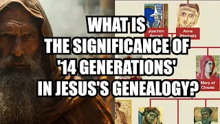 What is the significance of 14 generations in Jesus's genealogy