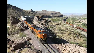 American trains - BNSF - Kingman - Arizona - September 2014