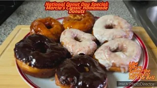 THE ULTIMATE DONUT EXTRAVAGANZA!!!!! | Marcia's Classic Homemade Donut Recipe