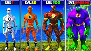 Upgrading LEVEL 1 FLASH into LEVEL 999999 FLASH in GTA 5!