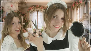 ASMR ✨ MAID prepares you for the queen's BALL 👑 Bridgerton Extreme Personal Attention ✨