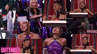 Ariana Grande Funny Outtakes - The Voice