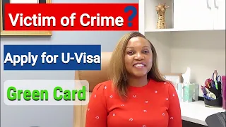 Crime Victim??!  Apply for a U Visa!