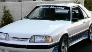 1988 Saleen Mustang  and  ASC McLaren Convertible