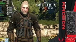 The Witcher 3 Wild Hunt Ultra settings No GameWorks 1440P | RX VEGA 64 | i7 8700K 5.3GHz