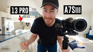 iPhone 13 Pro Res vs Sony A7S III 🔥 A Cinematic Real Estate Video Showdown