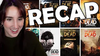 The Walking Dead Game RECAP! Reacting to all endings and sharing my unhinged opinions