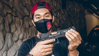 EMG STI/TTI Licensed John Wick 3 2011 COMBAT MASTER Pistol | Airsoft Unboxing & Testing