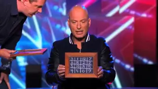 Mike Super  Mystifier Uses Howie Mandel for Mathematical Magic   America's Got Talent 2014