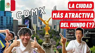 ¡La Ciudad Más Atractiva del Mundo! - Japoneses reaccionan a la CIUDAD DE MÉXICO 🇲🇽