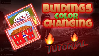 How to Change Buildings color in WoW Mode | Tutotial | House Color changing in wow maps